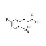 3-(2-氰基-5-氟苯基)-2-羟基丙酸
