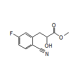 3-(2-氰基-5-氟苯基)-2-羟基丙酸甲酯