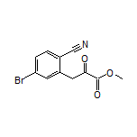 3-(5-溴-2-氰基苯基)-2-氧代丙酸甲酯