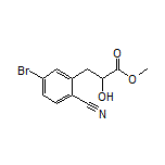 3-(5-溴-2-氰基苯基)-2-羟基丙酸甲酯