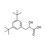 3-(3,5-二叔丁基苯基)-2-羟基丙酸