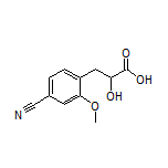 3-(4-氰基-2-甲氧基苯基)-2-羟基丙酸