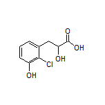 3-(2-氯-3-羟基苯基)-2-羟基丙酸