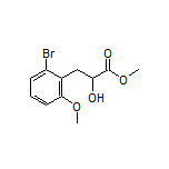 3-(2-溴-6-甲氧基苯基)-2-羟基丙酸甲酯