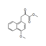 3-(4-甲氧基-1-萘基)-2-氧代丙酸甲酯