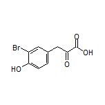 3-(3-溴-4-羟基苯基)-2-氧代丙酸