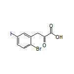 3-(2-溴-5-碘苯基)-2-氧代丙酸