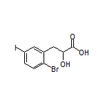 3-(2-溴-5-碘苯基)-2-羟基丙酸