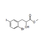 3-(2-溴-5-碘苯基)-2-羟基丙酸甲酯
