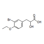 3-(3-溴-4-乙氧基苯基)-2-羟基丙酸