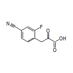 3-(4-氰基-2-氟苯基)-2-氧代丙酸