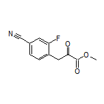 3-(4-氰基-2-氟苯基)-2-氧代丙酸甲酯