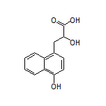 2-羟基-3-(4-羟基-1-萘基)丙酸
