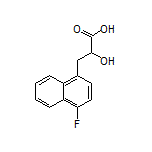 3-(4-氟-1-萘基)-2-羟基丙酸