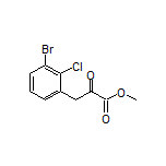 3-(3-溴-2-氯苯基)-2-氧代丙酸甲酯