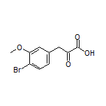 3-(4-溴-3-甲氧基苯基)-2-氧代丙酸