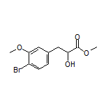 3-(4-溴-3-甲氧基苯基)-2-羟基丙酸甲酯