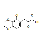 3-(2-氯-3,4-二甲氧基苯基)-2-氧代丙酸