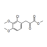 3-(2-氯-3,4-二甲氧基苯基)-2-氧代丙酸甲酯