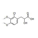 3-(2-氯-3,4-二甲氧基苯基)-2-羟基丙酸