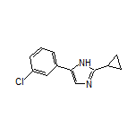 5-(3-氯苯基)-2-环丙基-1H-咪唑
