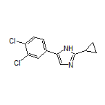 2-环丙基-5-(3,4-二氯苯基)-1H-咪唑
