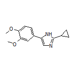 2-环丙基-5-(3,4-二甲氧基苯基)-1H-咪唑