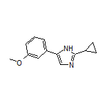 2-环丙基-5-(3-甲氧基苯基)-1H-咪唑