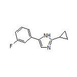 2-环丙基-5-(3-氟苯基)-1H-咪唑