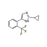 2-环丙基-5-[2-(三氟甲基)苯基]-1H-咪唑