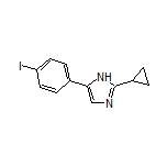 2-环丙基-5-(4-碘苯基)-1H-咪唑