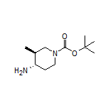 (3S,4S)-1-Boc-3-甲基哌啶-4-胺