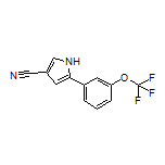 5-[3-(三氟甲氧基)苯基]-1H-吡咯-3-甲腈