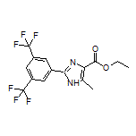 2-[3,5-双(三氟甲基)苯基]-5-甲基-1H-咪唑-4-甲酸乙酯