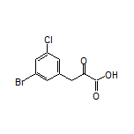 3-(3-溴-5-氯苯基)-2-氧代丙酸