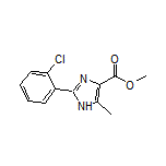 2-(2-氯苯基)-5-甲基-1H-咪唑-4-甲酸甲酯
