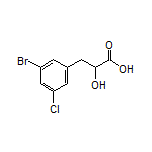 3-(3-溴-5-氯苯基)-2-羟基丙酸