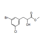 3-(3-溴-5-氯苯基)-2-羟基丙酸甲酯
