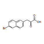 3-(6-溴-2-萘基)-2-氧代丙酸