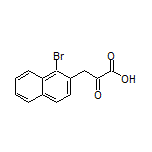 3-(1-溴-2-萘基)-2-氧代丙酸