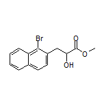 3-(1-溴-2-萘基)-2-羟基丙酸甲酯