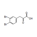 3-(3,4-二溴苯基)-2-氧代丙酸