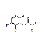 3-(2-氯-3,6-二氟苯基)-2-氧代丙酸