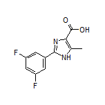 2-(3,5-二氟苯基)-5-甲基-1H-咪唑-4-甲酸