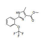 5-甲基-2-[2-(三氟甲氧基)苯基]-1H-咪唑-4-甲酸甲酯