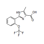 5-甲基-2-[2-(三氟甲氧基)苯基]-1H-咪唑-4-甲酸