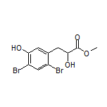 3-(2,4-二溴-5-羟基苯基)-2-羟基丙酸甲酯