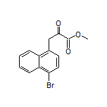 3-(4-溴-1-萘基)-2-氧代丙酸甲酯