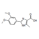 2-(3,4-二甲氧基苯基)-5-甲基-1H-咪唑-4-甲酸