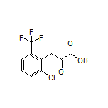 3-[2-氯-6-(三氟甲基)苯基]-2-氧代丙酸
